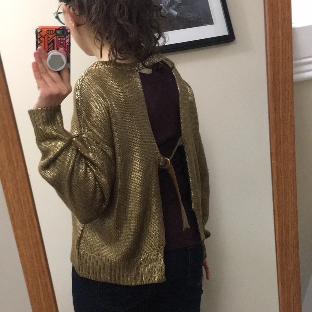 Rustic Gold Sweater ✨ - Picture 7 of 7